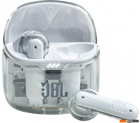  - Наушники и гарнитуры JBL Tune Flex Ghost (белый) - Tune Flex Ghost (белый)