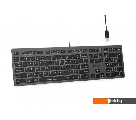  - Клавиатуры A4Tech Fstyler FX60 (белая подсветка) - Fstyler FX60 (белая подсветка)