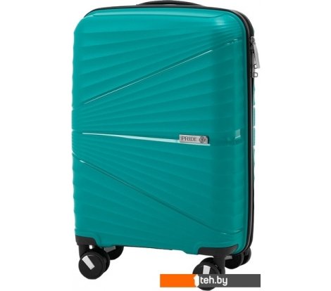  - Чемоданы, сумки-тележки Pride PP-9702 (S, бирюзовый) - PP-9702 (S, бирюзовый)