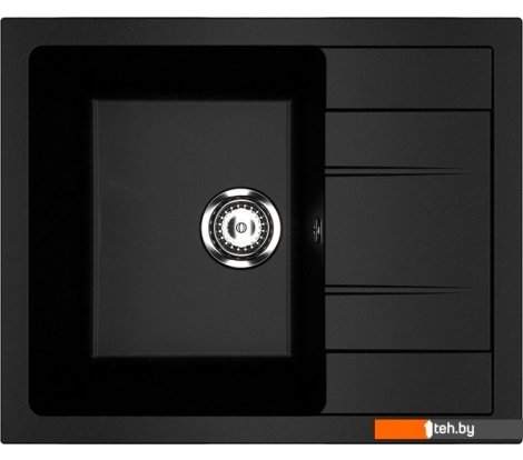  - Кухонные мойки Ulgran U-607 (ультра-черный) - U-607 (ультра-черный)
