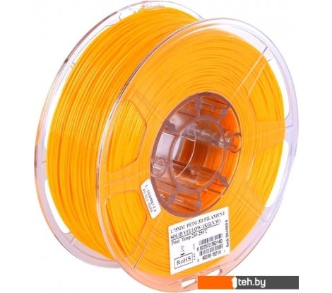 - Расходные материалы и аксессуары для 3D-печати eSUN PET-G 1.75 мм 1000 г (желтый непрозрачный) - PET-G 1.75 мм 1000 г (желтый непрозрачный)