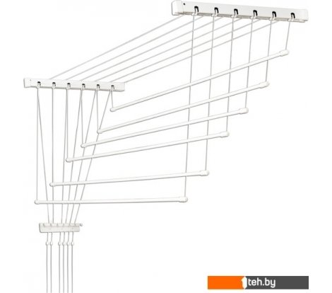  - Сушилки для белья Comfort Alumin Euro Premium потолочная 6 прутьев 150 см (алюминий/белый) - Euro Premium потолочная 6 прутьев 150 см (алюминий/белый)