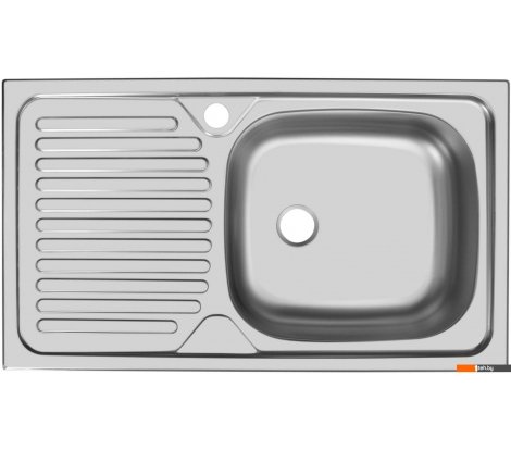  - Кухонные мойки Ukinox CLM760.435 GW6K 1R (с сифоном) - CLM760.435 GW6K 1R (с сифоном)
