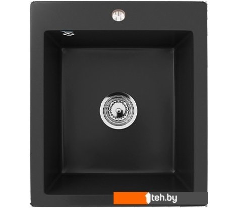  - Кухонные мойки Ulgran U-404 (344 ультра-черный) - U-404 (344 ультра-черный)