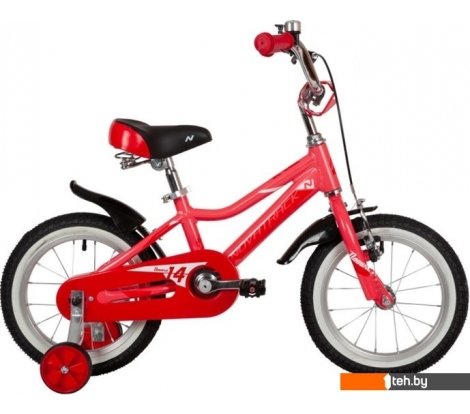  - Детские велосипеды Novatrack Novara 14 2022 145ANOVARA.CRL22 (красный) - Novara 14 2022 145ANOVARA.CRL22 (красный)