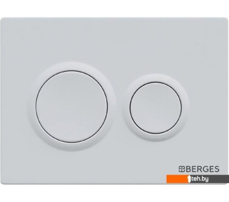  - Клавиши и системы смыва Berges Wasserhaus Novum O4 040064 (белый) - Novum O4 040064 (белый)