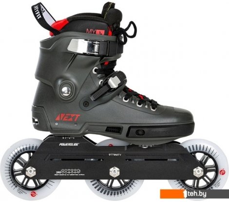  - Роликовые коньки Powerslide Next 110 908409 (р. 40-41, charcoal) - Next 110 908409 (р. 40-41, charcoal)
