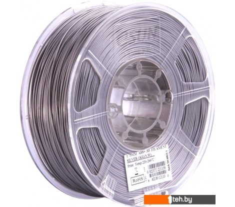  - Расходные материалы и аксессуары для 3D-печати eSUN ABS+ 1.75 мм 1000 г (серебристый) - ABS+ 1.75 мм 1000 г (серебристый)