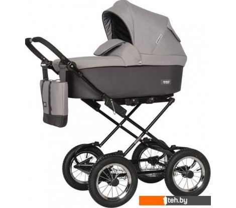  - Детские коляски и аксессуары Riko Basic Bella Classic (2 в 1, 01/серый/графит) - Basic Bella Classic (2 в 1, 01/серый/графит)