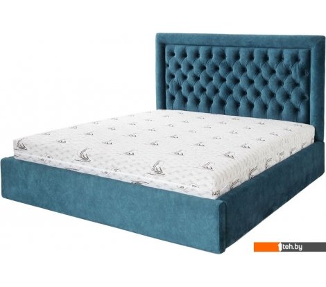  - Кровати Krones Афина 160 (велюр темно-бирюзовый) - Афина 160 (велюр темно-бирюзовый)