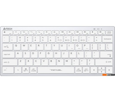  - Клавиатуры A4Tech Fstyler FBX51C (серебристый/белый) - Fstyler FBX51C (серебристый/белый)