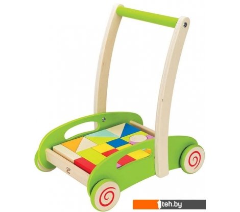  - Развивающие игрушки Hape Ходунок с конструктором E0371-HP - Ходунок с конструктором E0371-HP