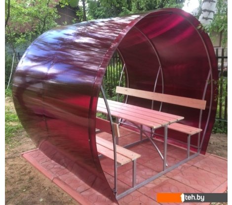  - Беседки Велес Пион (3м, красный) - Пион (3м, красный)