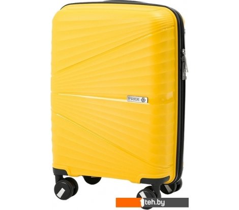  - Чемоданы, сумки-тележки Pride PP-9702 (S, желтый) - PP-9702 (S, желтый)