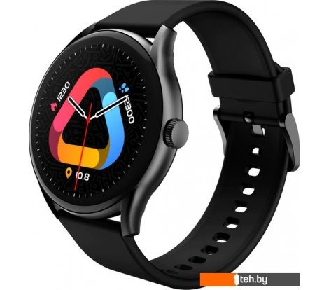  - Умные часы и браслеты QCY Watch GT (серый/черный) - Watch GT (серый/черный)