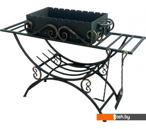  - Мангалы, грили, барбекю СтальСнабДизайн МК-4 Лодочка-1 - МК-4 Лодочка-1