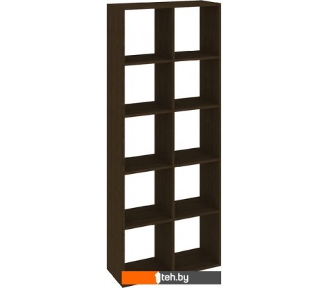  - Полки, стеллажи, системы хранения Кортекс-мебель Дельта-10 км.02539 71x175 (венге) - Дельта-10 км.02539 71x175 (венге)