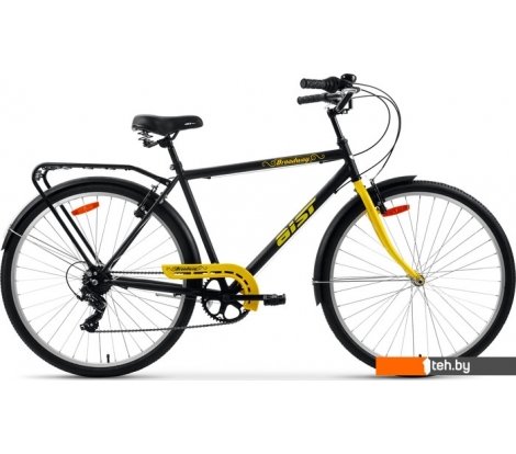  - Велосипеды AIST Broadway 2023 (черный/желтый) - Broadway 2023 (черный/желтый)
