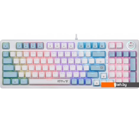  - Клавиатуры Defender Hawk GK-418 (белый, Outemu Red) - Hawk GK-418 (белый, Outemu Red)