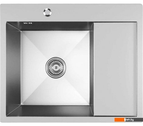  - Кухонные мойки Mixline Pro 551875 левый (сатин, с сифоном) - Pro 551875 левый (сатин, с сифоном)