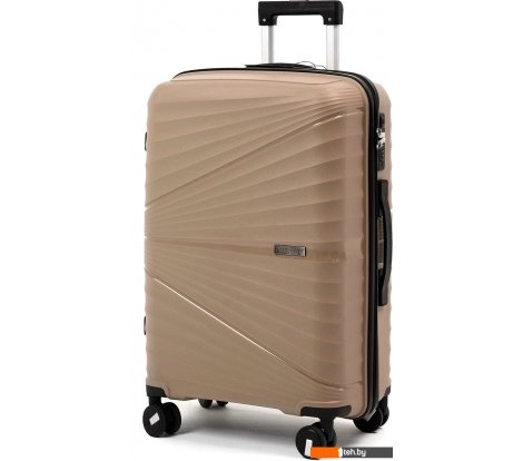  - Чемоданы, сумки-тележки Pride РР-9702 (M, кофейный) - РР-9702 (M, кофейный)