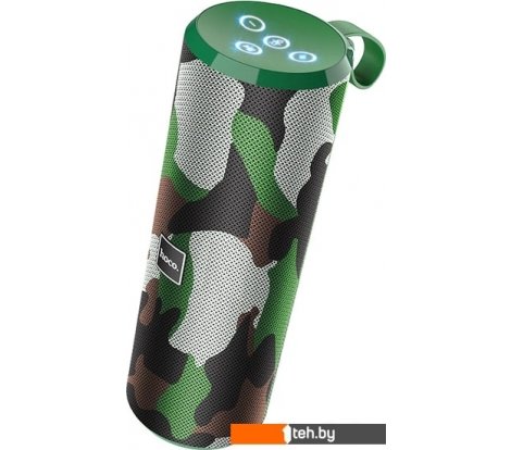 - Беспроводные и портативные колонки Hoco BS33 Voice (зеленый камуфляж) - BS33 Voice (зеленый камуфляж)