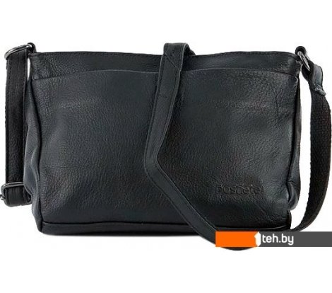  - Женские и мужские сумки Poshete 921-345-BLK (черный) - 921-345-BLK (черный)