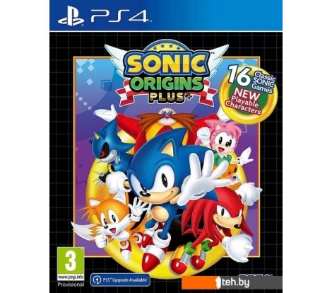  - Игры для приставок PlayStation 4 Sonic Origins Plus - Sonic Origins Plus