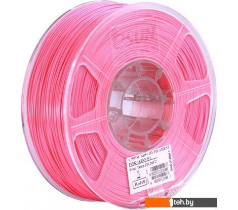  - Расходные материалы и аксессуары для 3D-печати eSUN ABS+ 1.75 мм 1000 г (розовый) - ABS+ 1.75 мм 1000 г (розовый)