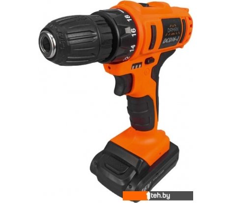  - Шуруповерты, гайковерты, электроотвертки Brait DCD16-2 DAMAN (с 2-мя АКБ, кейс) - DCD16-2 DAMAN (с 2-мя АКБ, кейс)