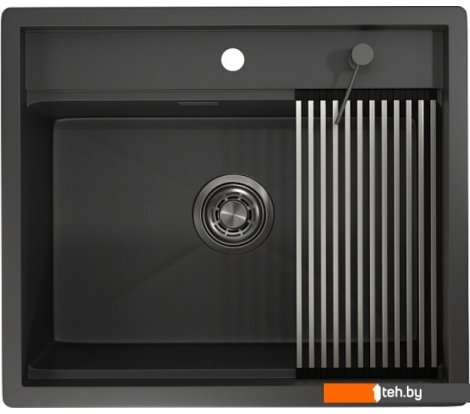  - Кухонные мойки Granula KS-5051 (черный матовый) - KS-5051 (черный матовый)
