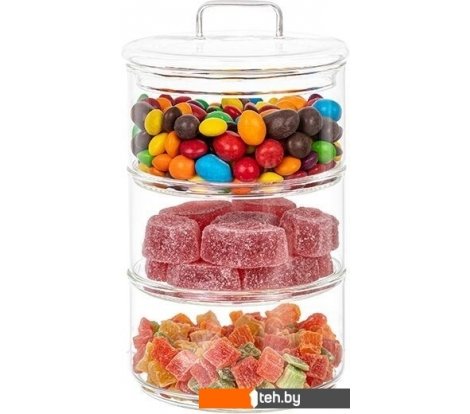  - Посуда для хранения продуктов Elan Gallery Crystal glass 360112 - Crystal glass 360112