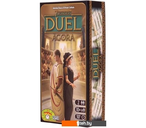  - Настольные игры Asmodee 7 чудес Дуэль. Агора. Рус. БП-00004489 - 7 чудес Дуэль. Агора. Рус. БП-00004489