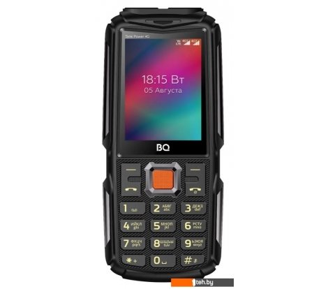  - Мобильные телефоны BQ BQ-2410L Tank Power 4G (черный) - BQ-2410L Tank Power 4G (черный)