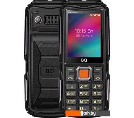  - Мобильные телефоны BQ BQ-2410L Tank Power 4G (черный) - BQ-2410L Tank Power 4G (черный)