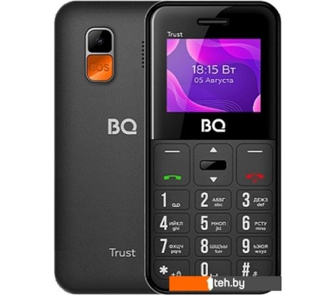  - Мобильные телефоны BQ BQ-1866 Trust (черный) - BQ-1866 Trust (черный)