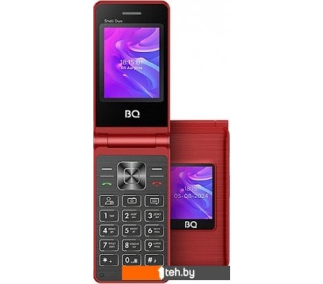  - Мобильные телефоны BQ BQ-2412 Shell Duo (красный) - BQ-2412 Shell Duo (красный)