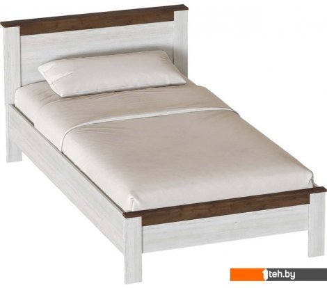  - Кровати Мебельград Даллас 120x200 (дуб винтерберг/таксония) - Даллас 120x200 (дуб винтерберг/таксония)