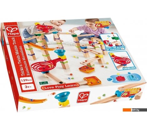  - Конструкторы Hape Tricks n Twists Marble Track E1100 - Tricks n Twists Marble Track E1100
