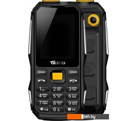  - Мобильные телефоны Olmio X04 (черный/оранжевый) - X04 (черный/оранжевый)