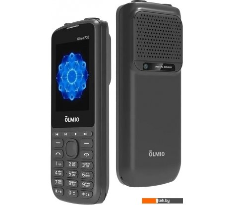  - Мобильные телефоны Olmio P33 (черный) - P33 (черный)