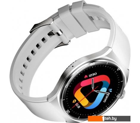  - Умные часы и браслеты QCY Watch GT 2 (серебристый/белый) - Watch GT 2 (серебристый/белый)