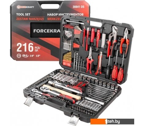 - Наборы инструментов ForceKraft FK-38841DS (216 предметов) - FK-38841DS (216 предметов)