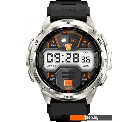 - Умные часы и браслеты Kospet Tank T3 Ultra (серебристый) - Tank T3 Ultra (серебристый)