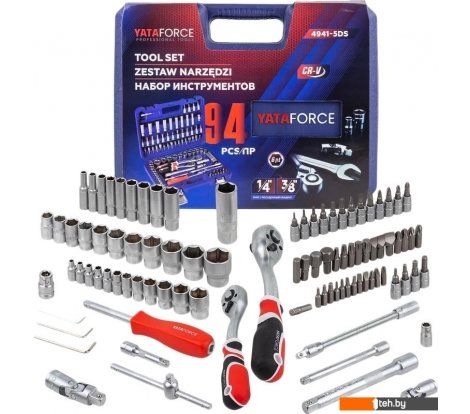  - Наборы инструментов Yataforce YF-4941-5DS (94 предмета) - YF-4941-5DS (94 предмета)