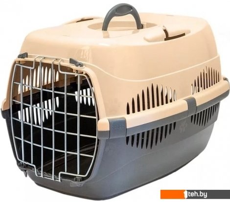  - Сумки, переноски для животных Zoom Спутник-2 4093 (серый/песочный) - Спутник-2 4093 (серый/песочный)
