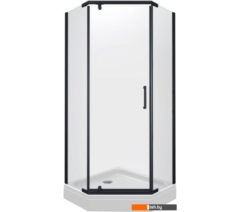  - Душевые кабины Triton Дека-Блэк 90x90 (черный, с поддоном) - Дека-Блэк 90x90 (черный, с поддоном)