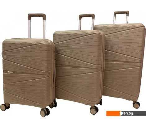  - Чемоданы, сумки-тележки Mironpan 23103 56 см (светло-серый) - 23103 56 см (светло-серый)