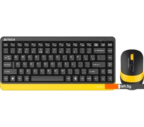  - Наборы периферии A4Tech Fstyler FG1110 (черный/желтый) - Fstyler FG1110 (черный/желтый)