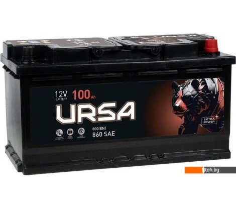  - Автомобильные аккумуляторы Ursa Extra Power 6СТ R+ (100 А·ч) - Extra Power 6СТ R+ (100 А·ч)